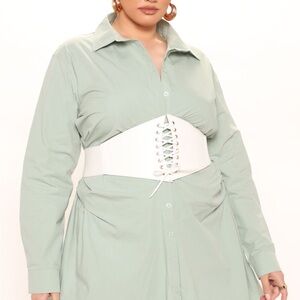 Plus Size Fashion Nova ‘Tied to You’ Corset Belt